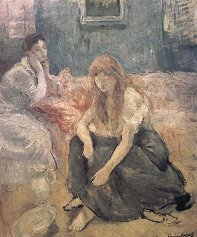 Two girl, Berthe Morisot